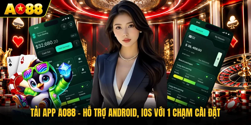 Tải App AO88 - Hỗ Trợ Android, iOS Với 1 Chạm Cài Đặt